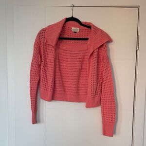 Women's Pink Knit Sweater